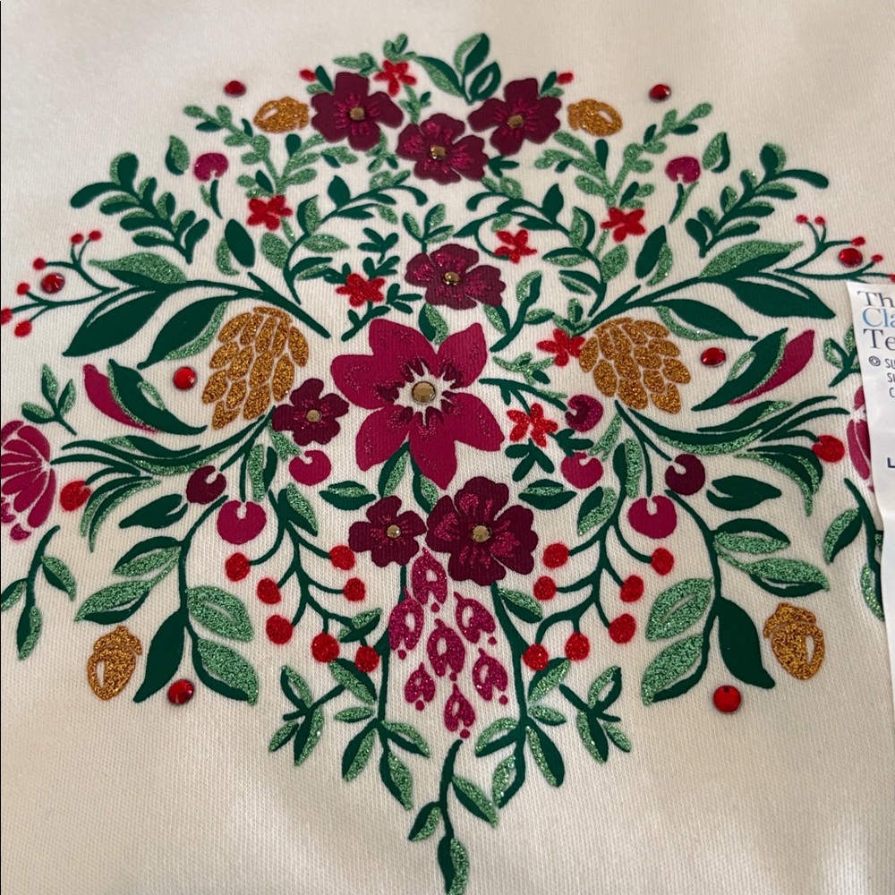 Croft & Barrow Holiday Long Sleeve Tee Shirts Set of 2 - Picture 9 of 12